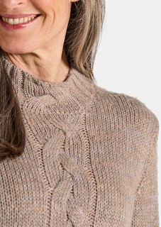 Strickpullover mit Zopfstrick thumbnail 5