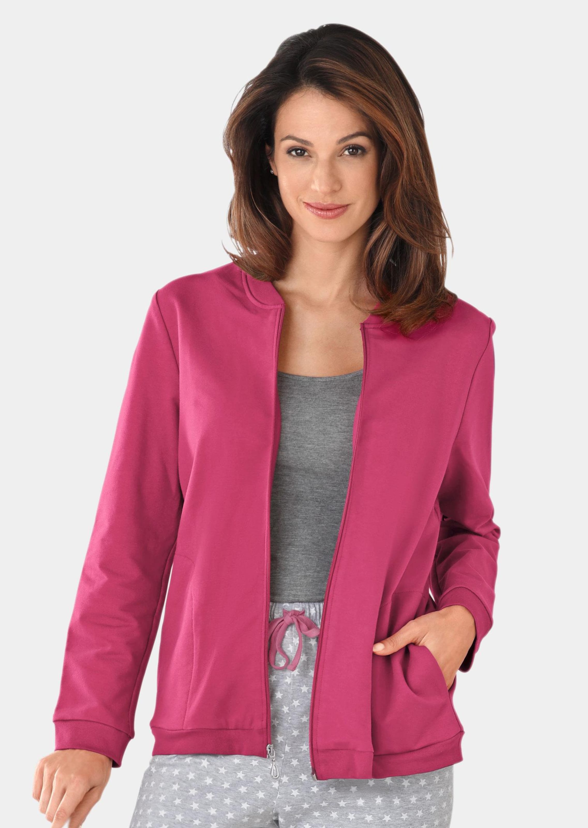 Wohfühljacke in Blousonform