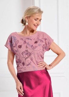 Edles Mesh-Shirt mit Pailletten thumbnail 7
