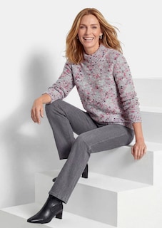 Pullover in Bouclé-Optik thumbnail 4