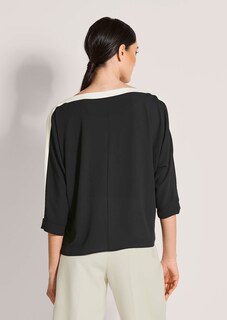 Blouse color block à manches 3/4 thumbnail 4