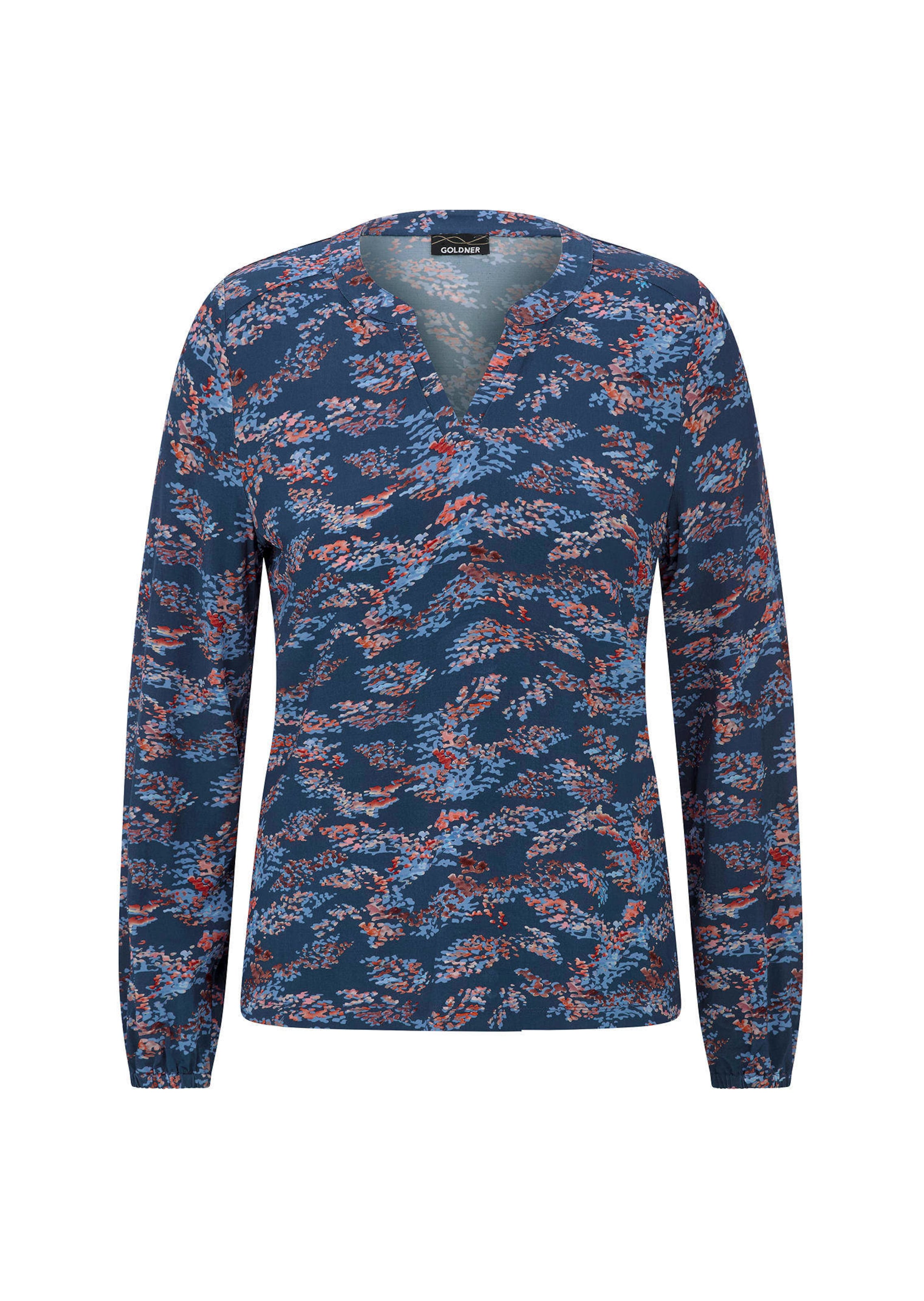 Chemisier en jersey slinky chatoyant