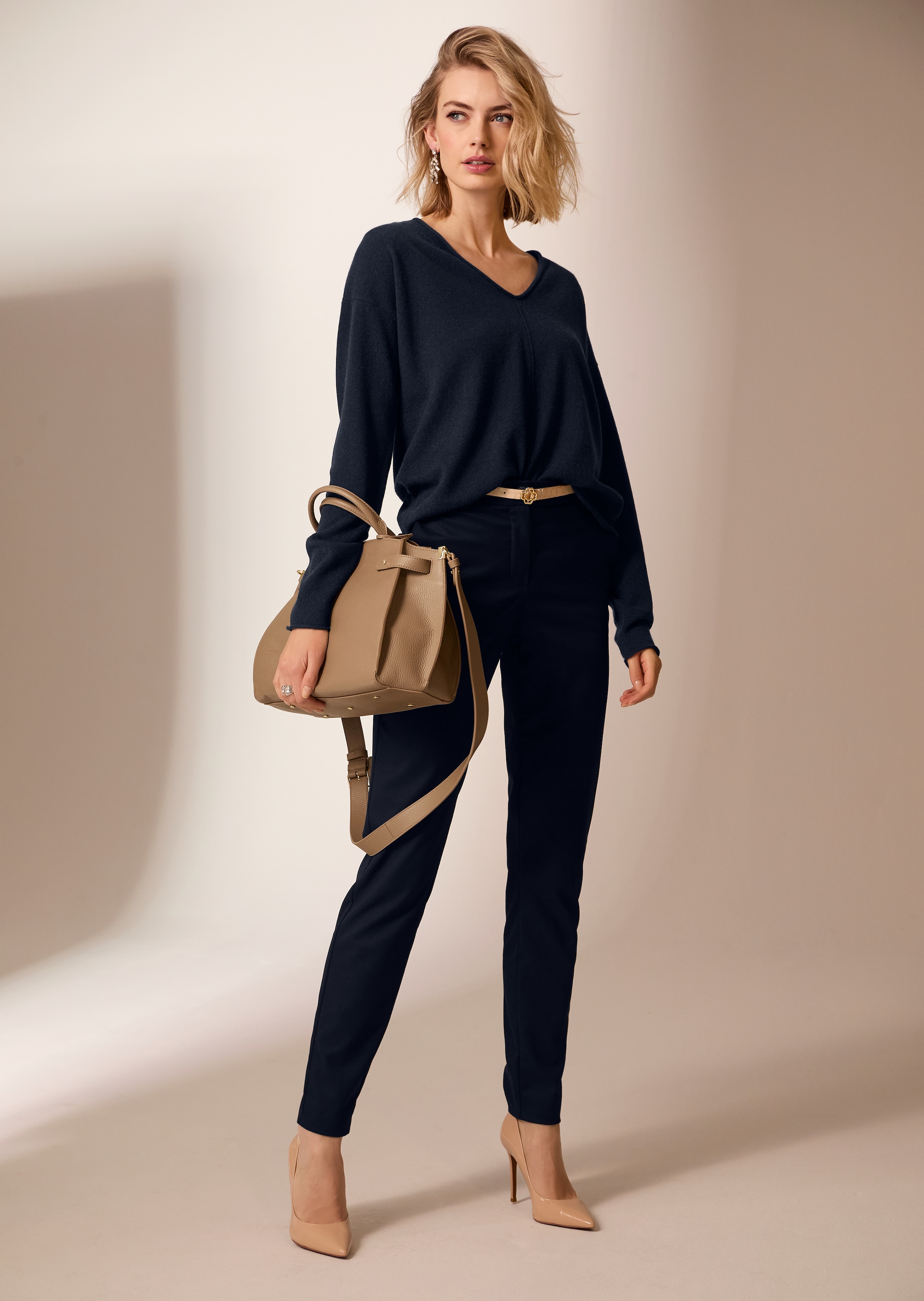 Pantalon stretch coupe ajustée