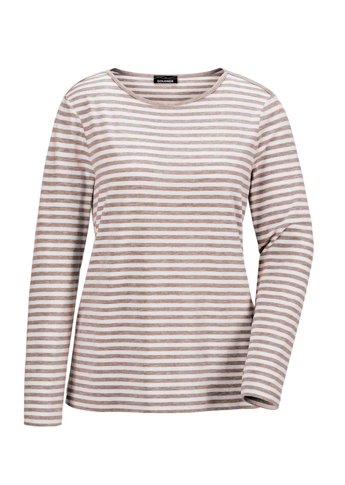 Ringelshirt mit U-Boot-Ausschnitt