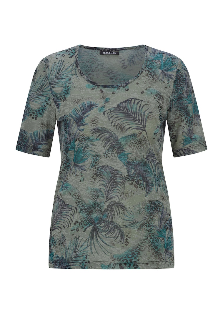 Sommershirt aus pflegeleichtem Viskose-Jersey