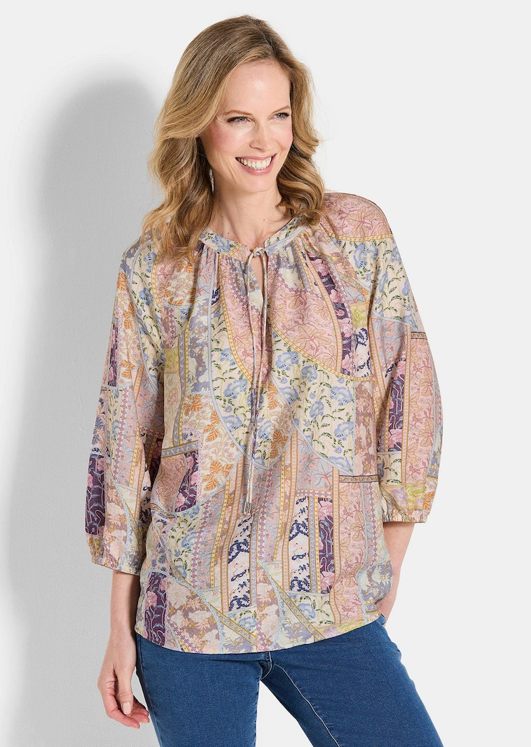 Luchtige blouse met viscose