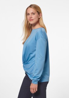 Sweatshirt mit Knoten-Drapierung thumbnail 5