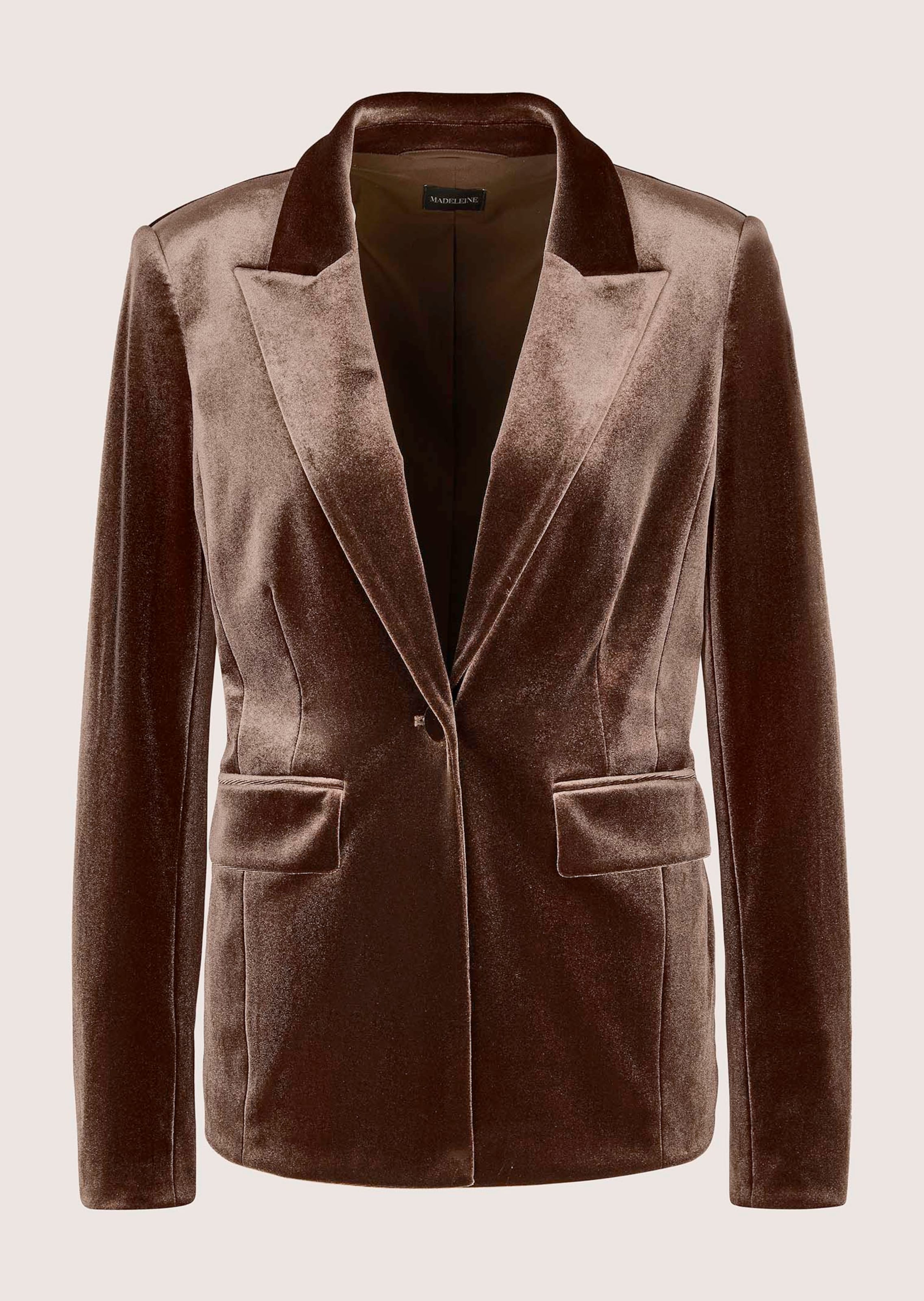 Classic velvet blazer