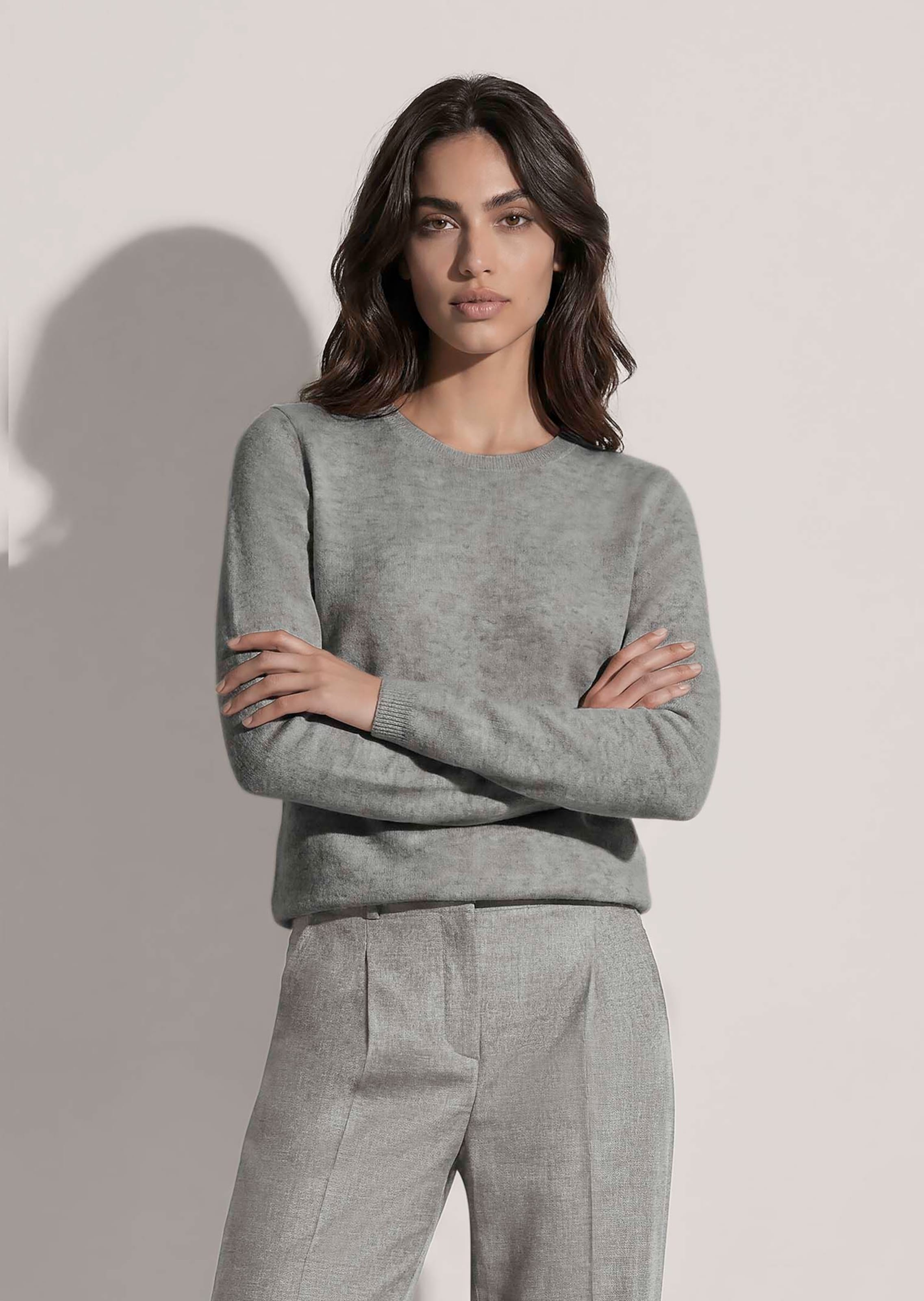 Trui met ronde hals, van Good Cashmere