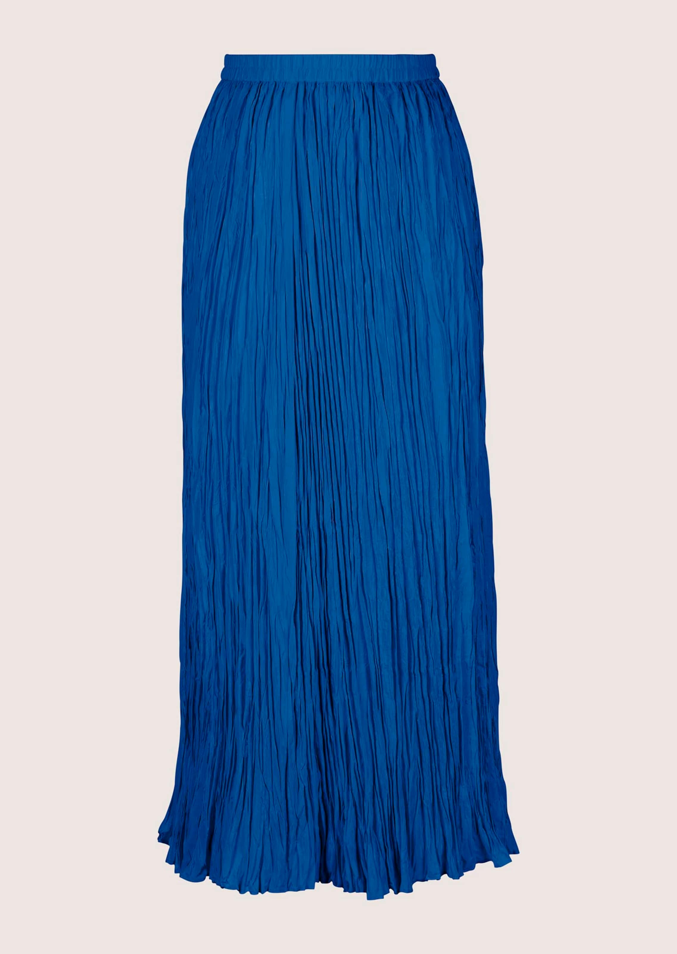 Crinkle-pleated midi skirt thumbnail 7