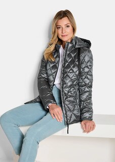Steppjacke mit Rautenmuster thumbnail 4