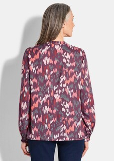 Viskose-Bluse mit Rüschen thumbnail 3