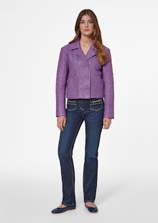Veste. Cuir nappa d'agneau thumbnail 3