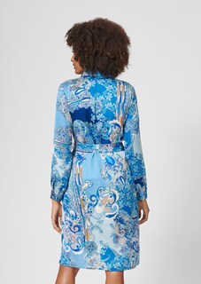 Druckkleid mit kurzen Ärmeln thumbnail 4