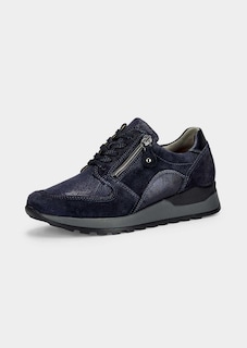 Chaussures à lacets hallux en cuir et textile thumbnail 1