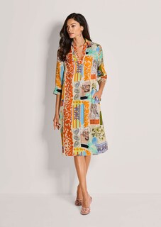 Robe d'été avec imprimé patch fantaisie thumbnail 2