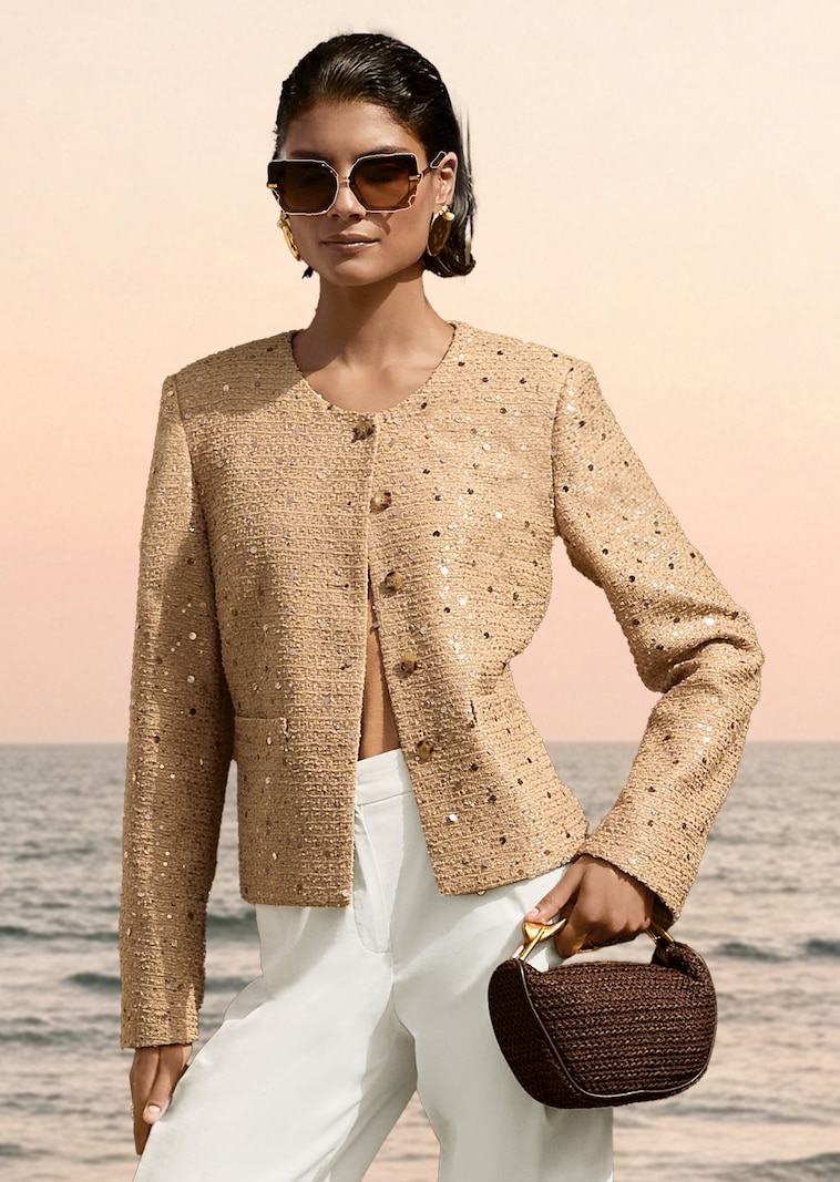 Blazer à paillettes