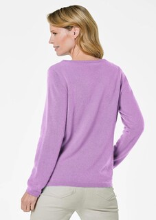 Pullover van kasjmier met boothals thumbnail 3