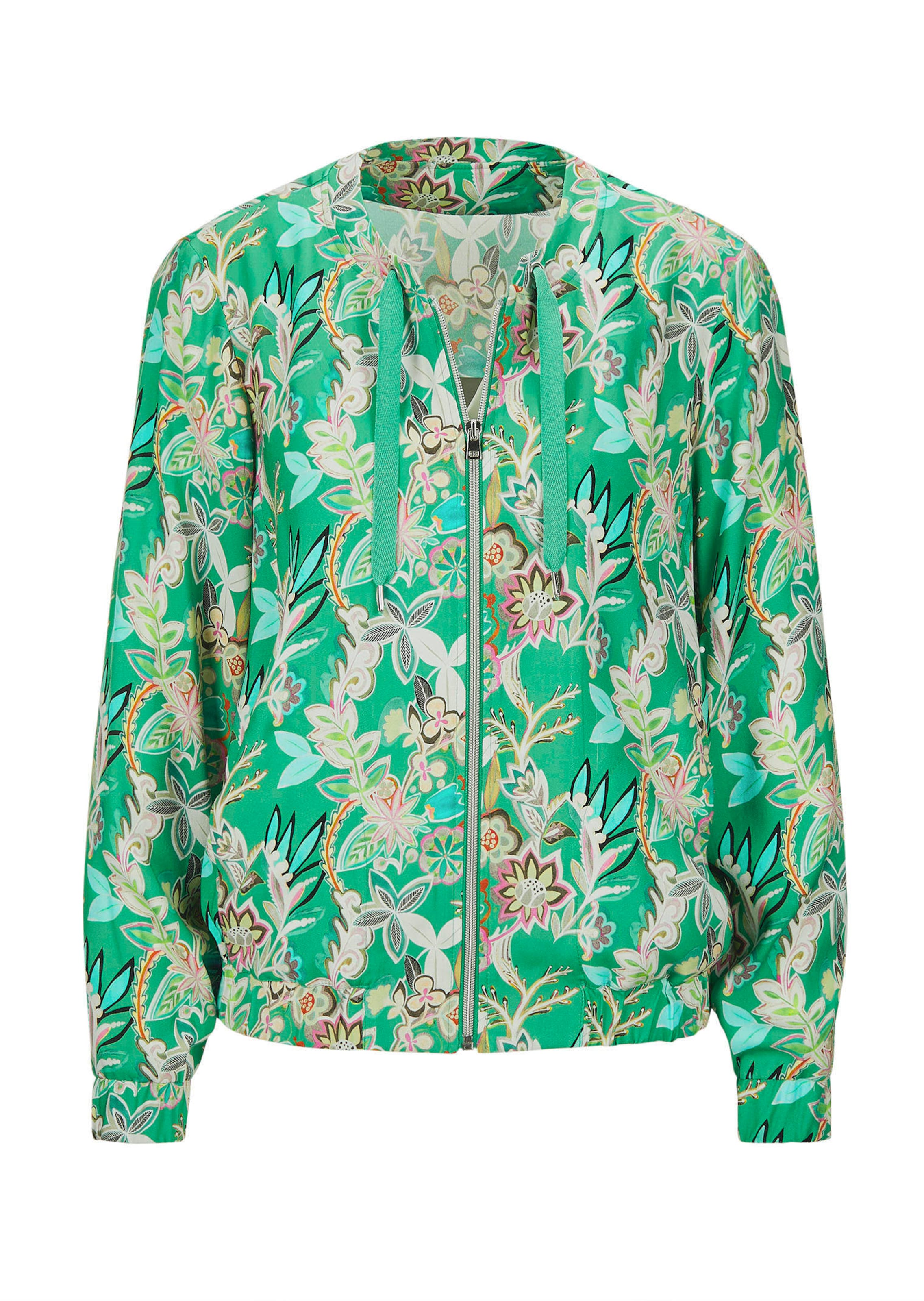 Blouson mit floralen Alloverdruck