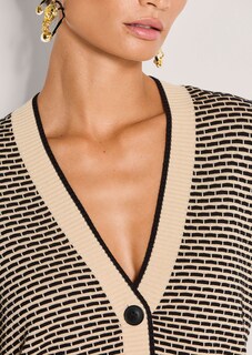 Strickjacke mit kurzen Ärmeln thumbnail 6