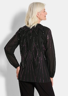 Chiffon-Jäckchen mit Pailletten thumbnail 3