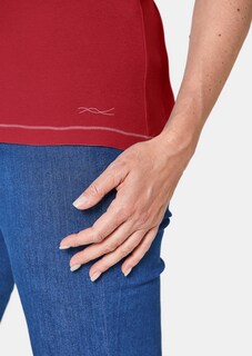 Basic T-Shirt aus reiner Baumwolle thumbnail 5