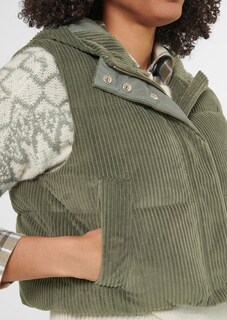 Corduroy waistcoat with hood thumbnail 6