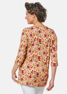 Figurschmeichelndes Drucktunika-Shirt thumbnail 3