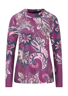 Sweatshirt met paisleymotief thumbnail 6