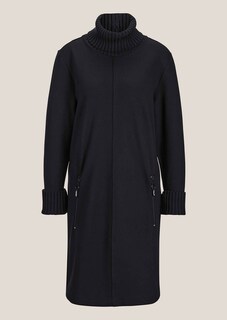 Lässiges Kleid mit Rippstrick thumbnail 7