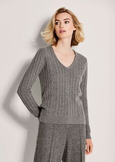 Pull en cachemire à col en V thumbnail 2
