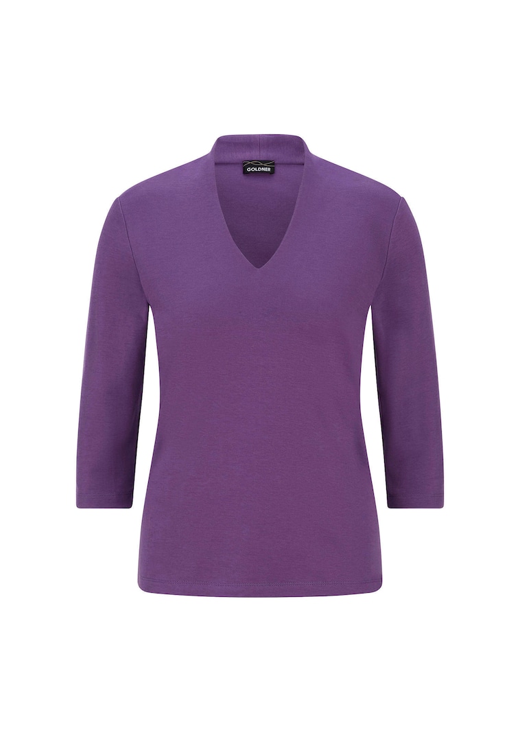 T-shirt basique en jersey interlock