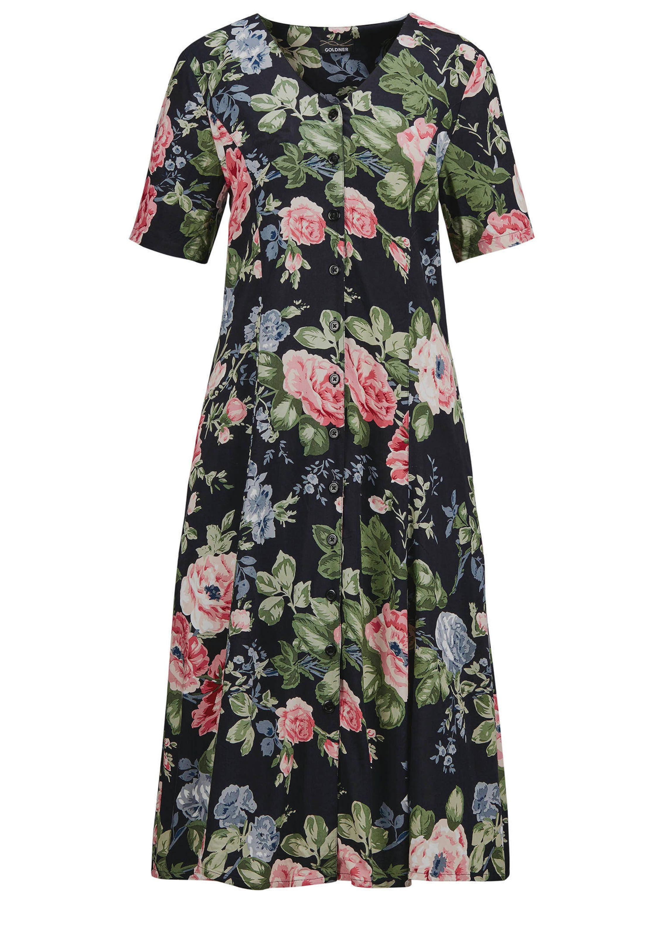 Romantisches Kleid mit floralem Alloverdruck