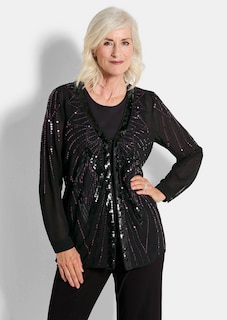 Chiffon-Jäckchen mit Pailletten thumbnail 1