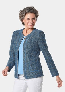 Bequemer Struktur-Jerseyblazer thumbnail 1