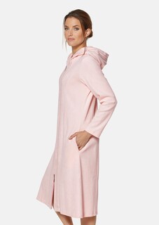 Dressing gown with hood and decorative stitching thumbnail 5