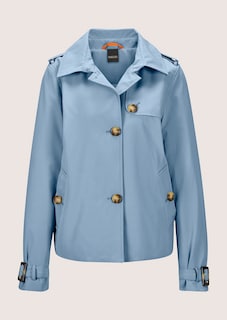 Korte jas in trench-stijl thumbnail 7