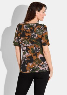 T-shirt avec imprimé floral séduisant thumbnail 2
