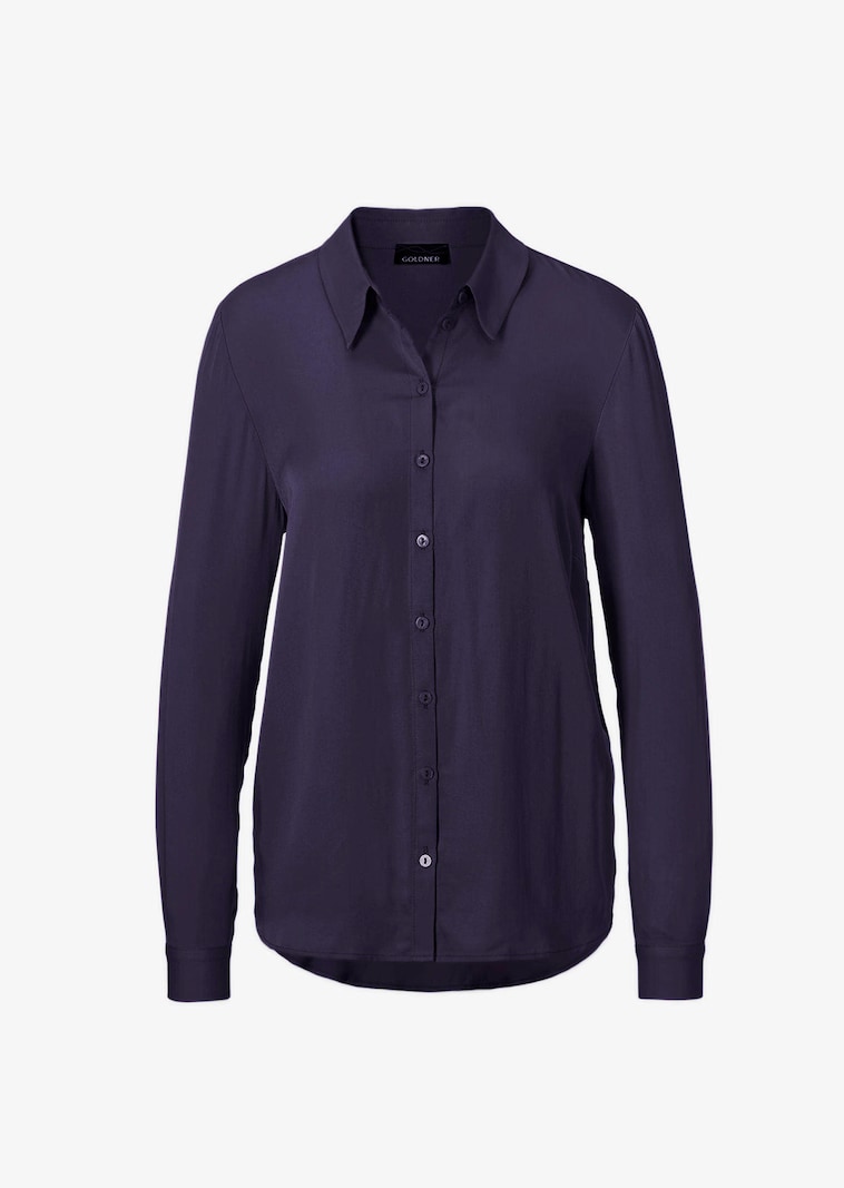 Chemisier avec patte de boutonnage