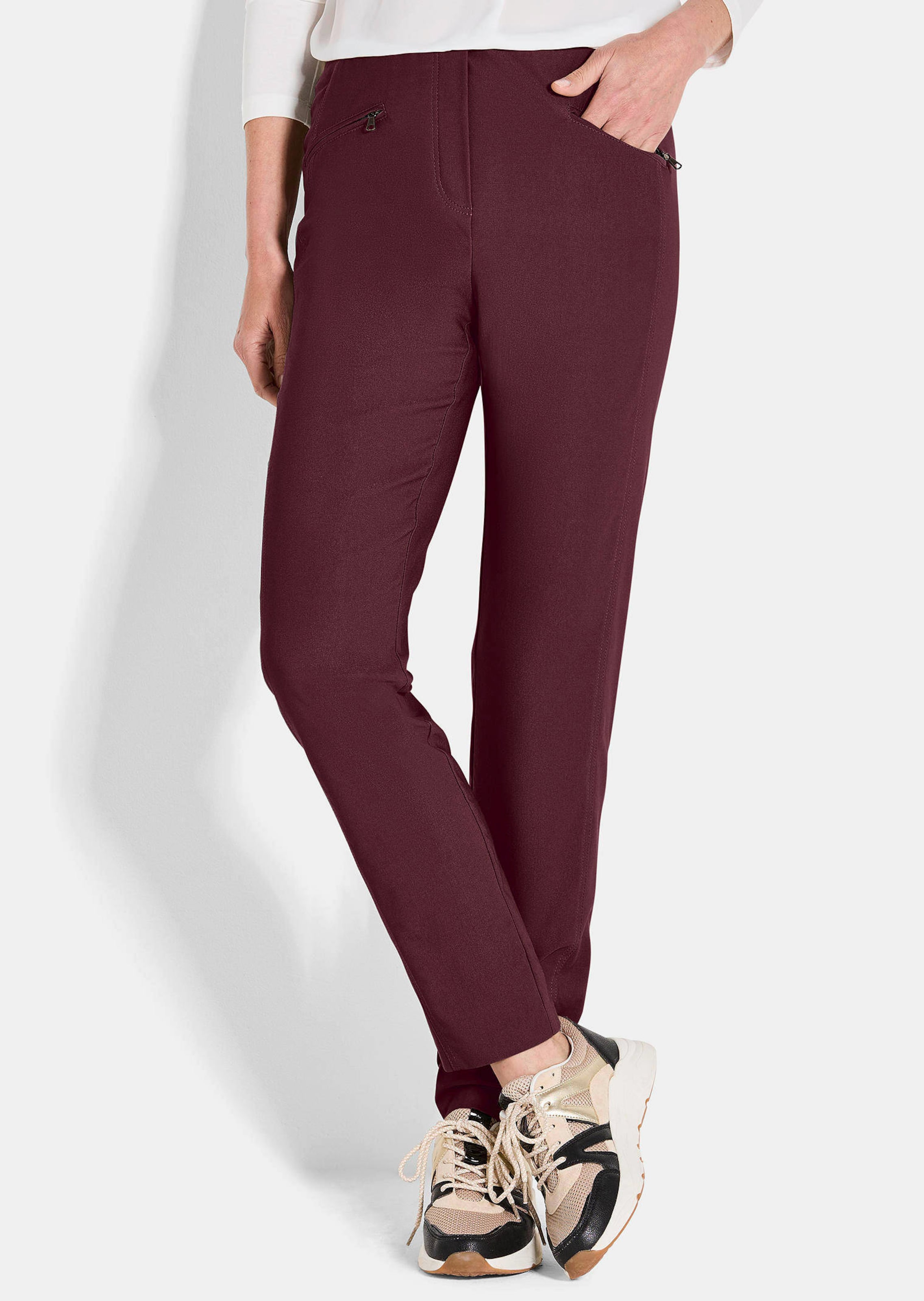 Schmale Bengalinhose LOUISA innen angeraut