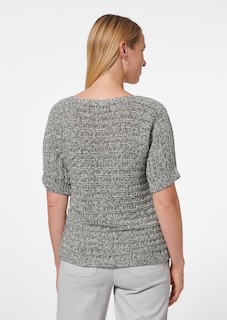 Ajourpullover mit kurzen Ärmeln thumbnail 4