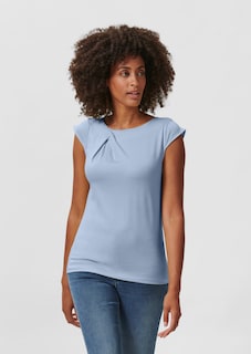 Shirt mit Flügelärmeln und Faltendetail thumbnail 2