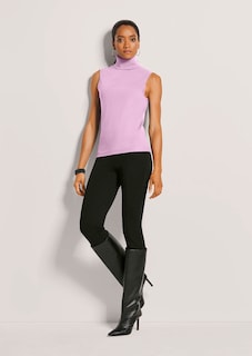 Ärmelloser Rollkragenpullover thumbnail 3