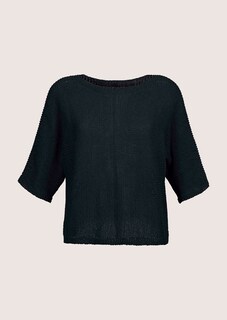 Rundhals-Pullover mit kurzen Ärmeln thumbnail 7