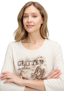 Jersey shirt met glittersteentjes thumbnail 4