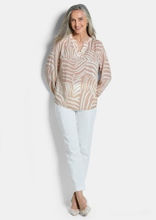 Lichte blouse van pure viscose thumbnail 2
