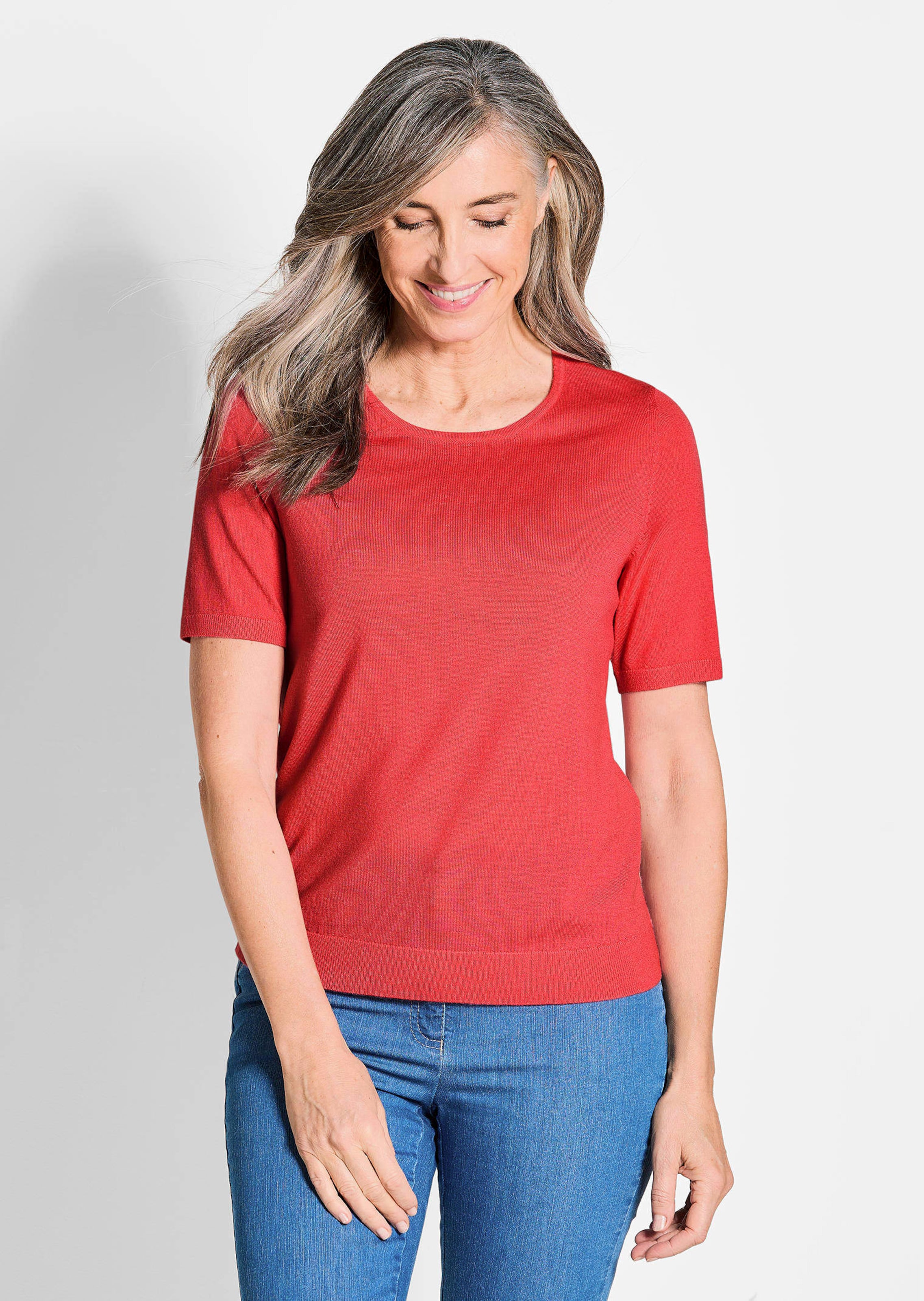 Tricot pullover van zuivere merinowol