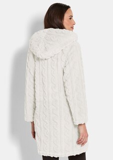Legere Fleecejacke mit Kapuze thumbnail 2