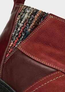 Stiefeletten aus Leder im Patch-Look thumbnail 3