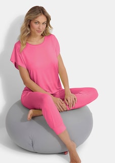 Legeres  Kurzarm-Shirt aus Modal thumbnail 3